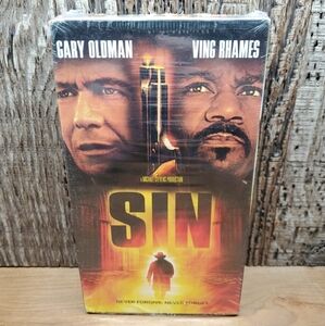 SIN (VHS, 2003) Vintage Brand New Factory Sealed Gary Oldman Ving Rhames
